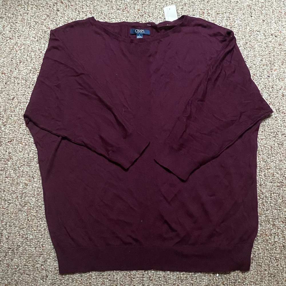 Oversized Chaps Sweater